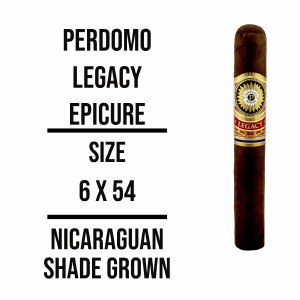Perdomo Legacy Nicaraguan Shade Grown Cigars - Buy Premium Cigars